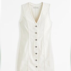 A&F Mara Denim Vest Mini Dress - worn twice! Basically new